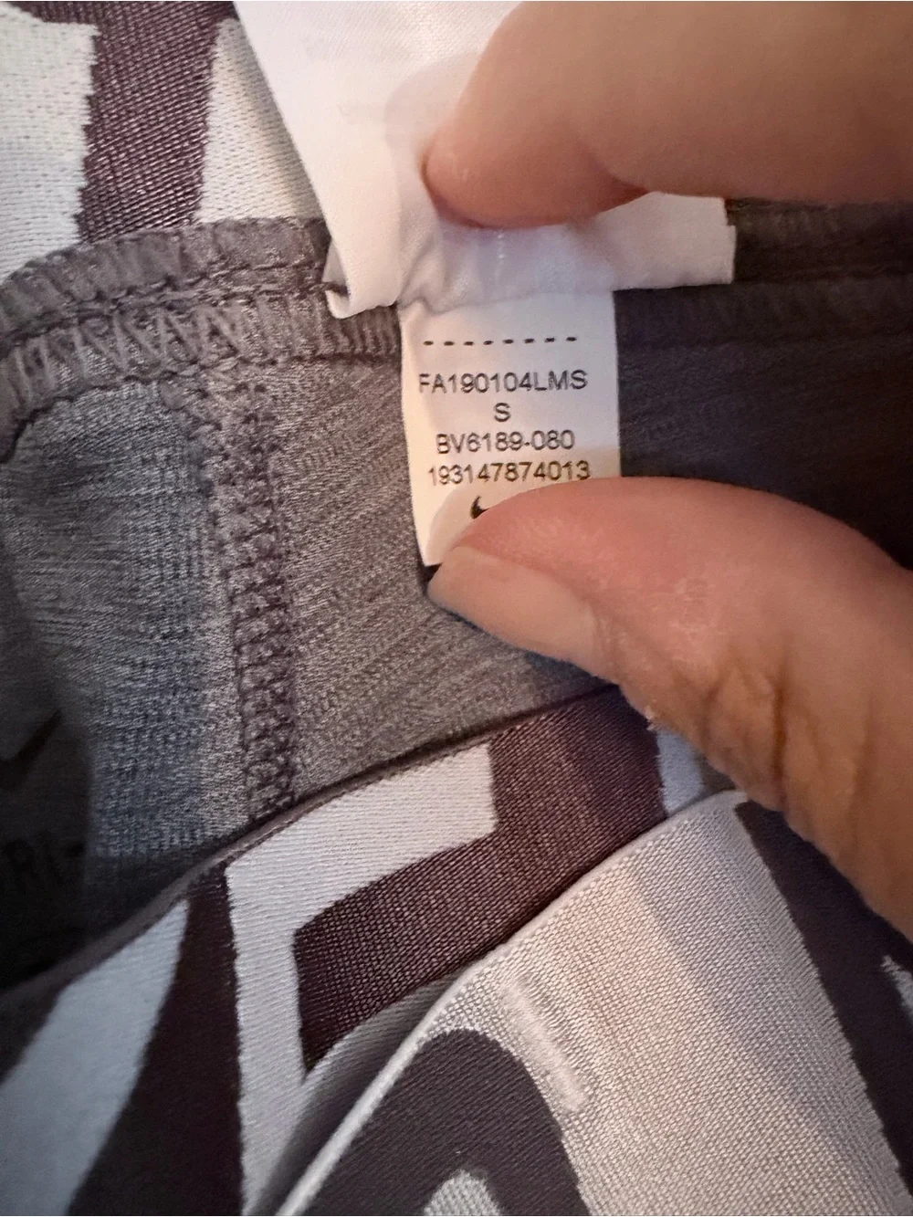 Nike Pro Gray Performance Leggings